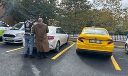 Sürücüyü tehdit eden taksici yakalandı