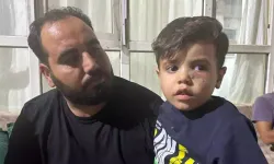Yorgun mermi, 4 yaşındaki çocuğun gözünün altına isabet etti