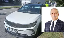 Eski ilçe belediye başkanı kazada yaralandı