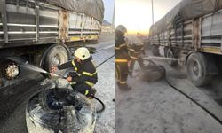 Kahramanmaraş'ta aynı bölgede ikinci TIR yangını
