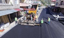 Andırın’ın En İşlek Caddesi Baştan Aşağı Yenileniyor
