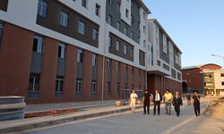 Kahramanmaraş’ta İstiklal Öğrenci Yurdu İnşaatında Çalışmalar Sürüyor
