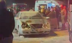 Eşiyle kavga etti, otomobiliyle birlikte kendini ateşe verdi