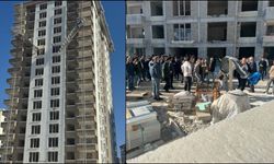 İnşaatın 12'nci katındaki yük asansöründen düşen 2 işçi hayatını kaybetti