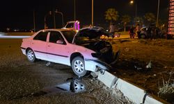 Kahramanmaraş'ta iki otomobilin çarpıştığı kazada 8 kişi yaralandı