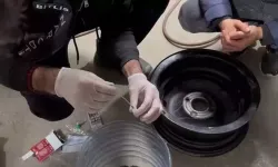 Araçta 16 kilo 769 gram metamfetamin ele geçirildi; 2 tutuklama