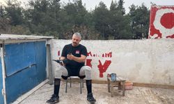 Kahramanmaraş'ta iki ayağını kaybetti, güvercinlerle hayata bağlandı