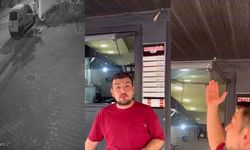 Pilavcıya giren hırsız tatlı yedi, işyeri sahibi çağrı yaptı