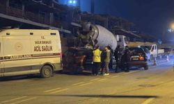Beton mikserini temizlerken feci şekilde can verdi