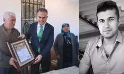 Şehit Astsubay Başçavuş Emrah Kuran'ın şehadet belgesi ailesine teslim edildi