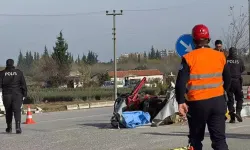 Otomobil elektrikli bisiklete çarptı; 1 ölü