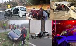 Kahramanmaraş’ta 615 kaza, 6 ölü, 573 yaralı