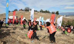 Kahramanmaraş'ta 30 bin fidan toprakla buluştu