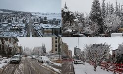 Beklenen Kar Yağışı Geldi, Şehir Beyaza Büründü