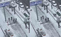 Kahramanmaraş’ta kar yağışı davul zurna ile kutlandı