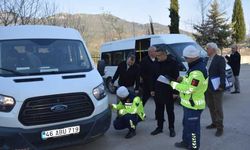 Kahramanmaraş’ta Taşımalı Eğitim Araçlarına Eş Zamanlı Denetim