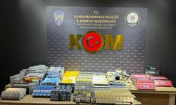 Kahramanmaraş’ta KOM’dan Kaçak Sigara Operasyonu