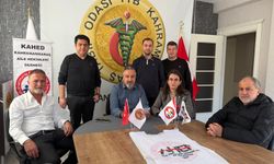 Kahramanmaraş’ta Hekimler Ücret Kesintilerine Tepki Gösterdi