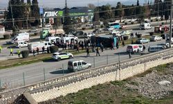 Kahramanmaraş’ta özel halk otobüsü devrildi: Çok sayıda yaralı var