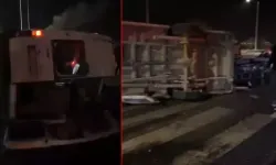 İşçi servis minibüsüyle hafif ticari araç çarpıştı: 1 ölü, 14 yaralı