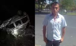 Buzlu yolda kayan araç uçurumdan yuvarlandı; 1 ölü, 2 kardeşi ağır yaralı