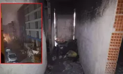 İnşaatta çıkan yangında bir kişinin cesed*i bulundu