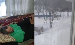 Kahramanmaraş’ta mahsur kalan hasta vatandaş kurtarılmayı bekliyor