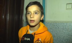 Ambulansın geçmesi için trafiği durduran 10 yaşındaki Ahmet'ten yürek ısıtan sözler