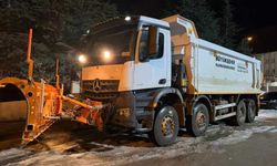 Kahramanmaraş'ın Kuzey İlçelerinde Kar Nöbeti