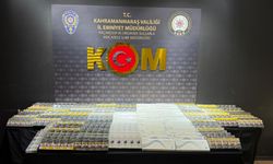 Kahramanmaraş’ta kaçak mallara el konuldu, 10 kişi yakalandı