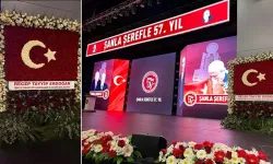 Cumhurbaşkanı Erdoğan'dan Bahçeli'ye Türk bayrağı motifli tebrik çiçeği
