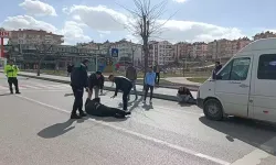 Minibüsün çarptığı yaya 32 metre ileriye fırladı