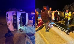 Kahramanmaraş’ta minibüs kazası: 10 yaralı