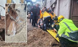 Kahramanmaraş’ta göçük altında kalan işçi kurtarıldı