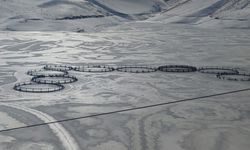 Dev barajlar buz tuttu