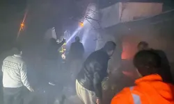 Bir evin deposunda çıkan yangından 40 güvercin öldü