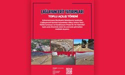 Çağlayancerit’te 854 Milyon TL’lik Yatırımlar Yarın Açılıyor