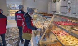 Kahramanmaraş’ta bayram öncesi şekerlemeci ve tatlıcılara sıkı denetim