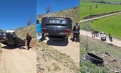 Kahramanmaraş’ta otomobil şarampole yuvarlandı: 1 yaralı