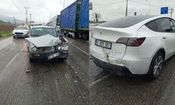 Kahramanmaraş’ta maddi hasarlı trafik kazası