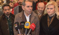 Galatasaray Başkanı Dursun Özbek Kahramanmaraş'ta depremzedelerle buluştu