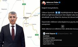 Vali Ünlüer’den Göksun’daki depremle ilgili açıklama