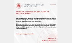 İran'dan Türkiye'ye gelen 4. füze havada önlendi