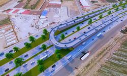 Çevre Yolu’nda Ulaşımı Rahatlatacak Kavşak Hızla Yükseliyor