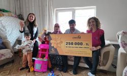 LÖSEV’den Kahramanmaraş’ta Anlamlı Destek: 250 Bin TL’lik Yardım Çeki