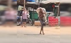 Bir adam para çekmek için kardeşinin iskeletiyle bankaya gitti