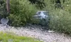 Otomobil şarampole devrildi: 1 ölü, 1 yaralı