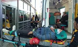 Tarım işçilerini taşıyan minibüs devrildi; 17 yaralı