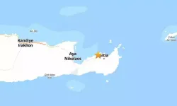 Girit Adası'nda 5.9 büyüklüğünde deprem