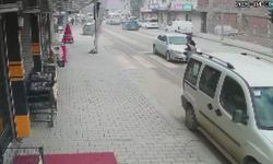 Kahramanmaraş'ta trafik kazası güvenlik kamerasında!